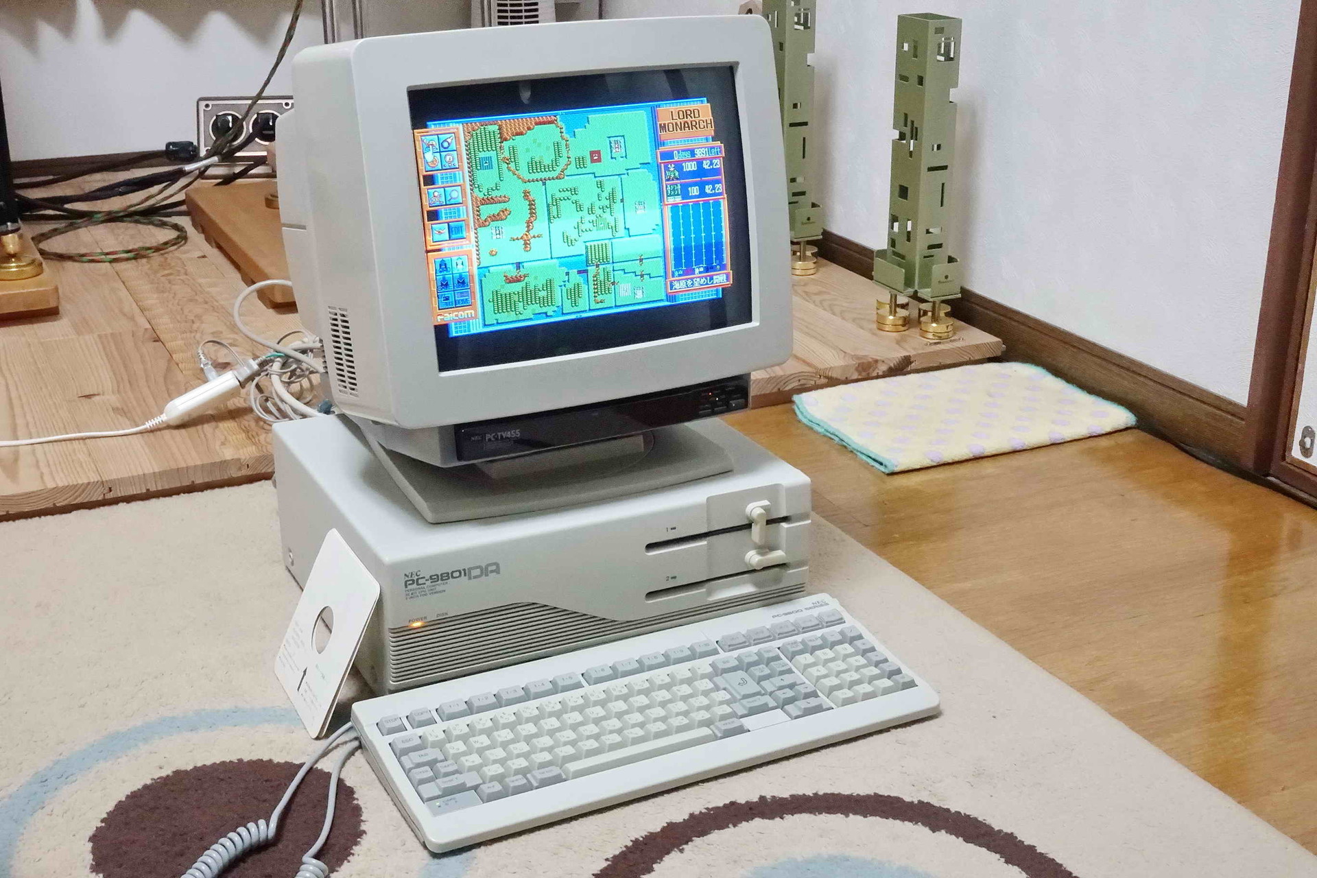 NEC PC-9801DAのメンテナンスをしています。: はにはにのヴィンテージ