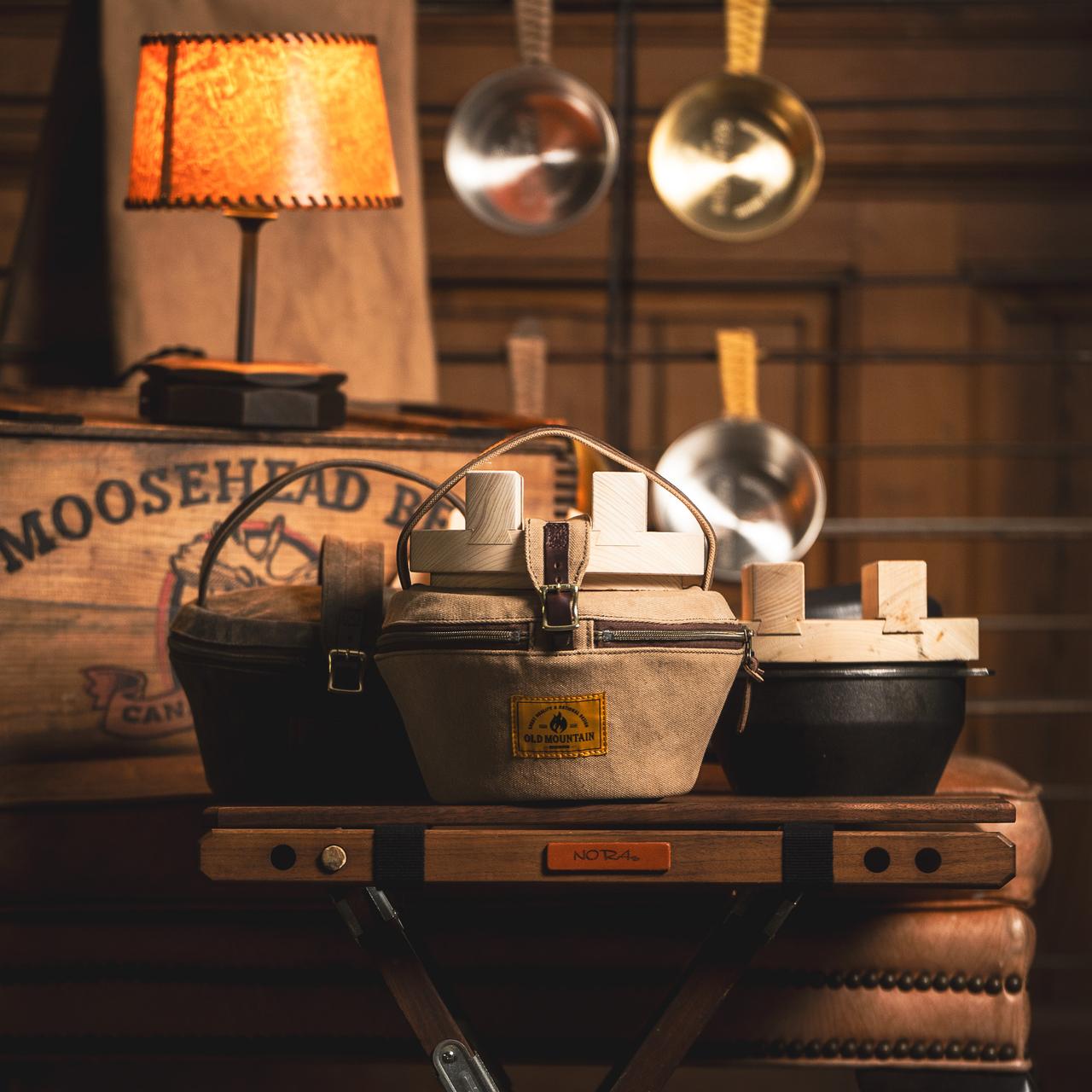 OLD MOUNTAINから渋かっこいいクッカーケース登場。エイジングも