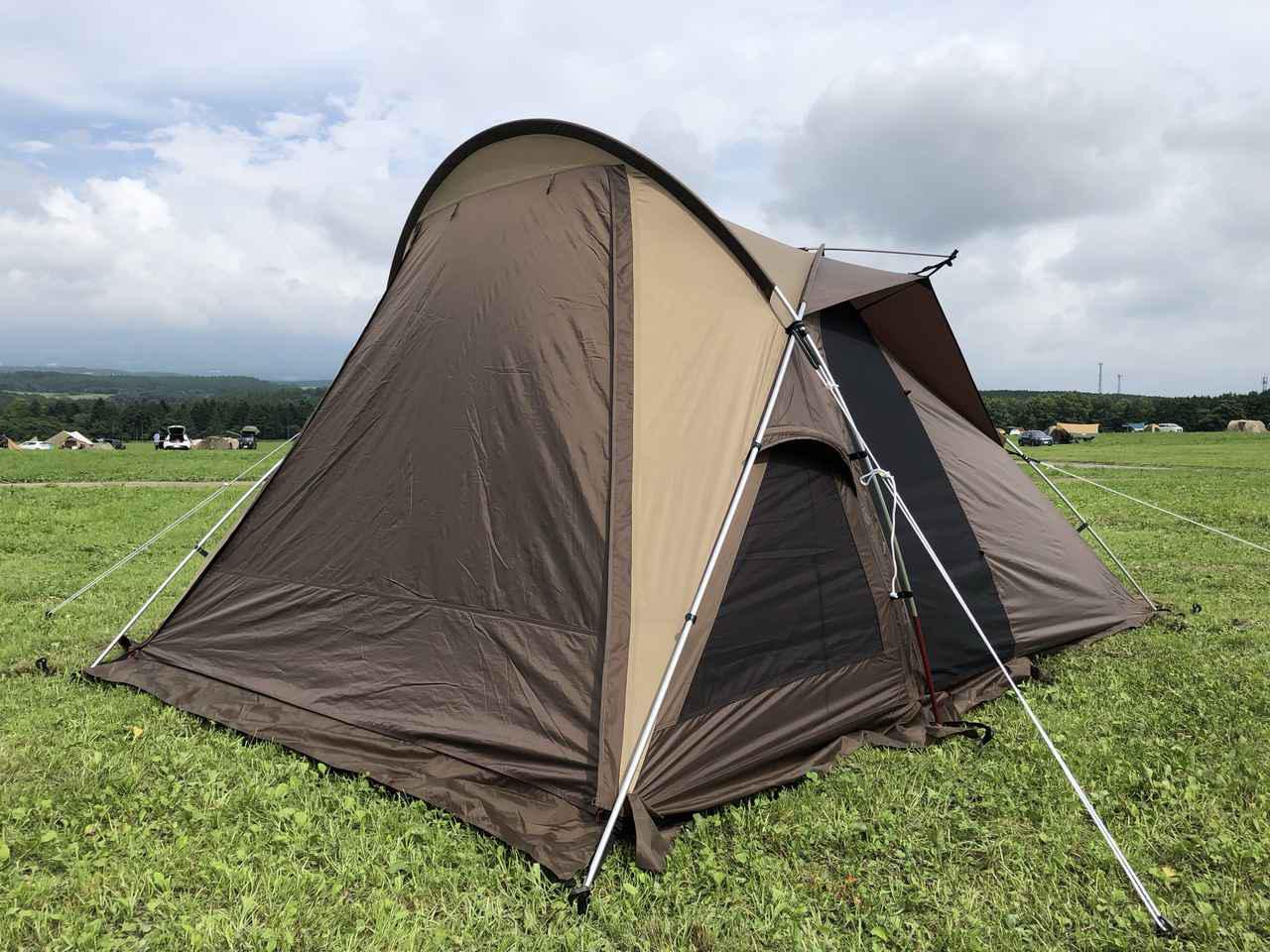 ソロキャンプでも広々快適！ ogawa（オガワ）の大人気テント「ヴィガス