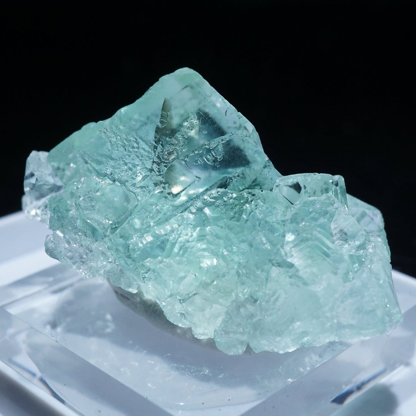 中国 湖南省 シャンファーリン産 グリーンフローライト – 天然石