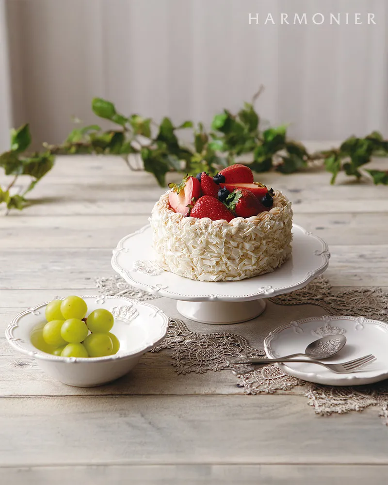 ルーシュクラウンケーキスタンドプレートL | 輸入雑貨の通販