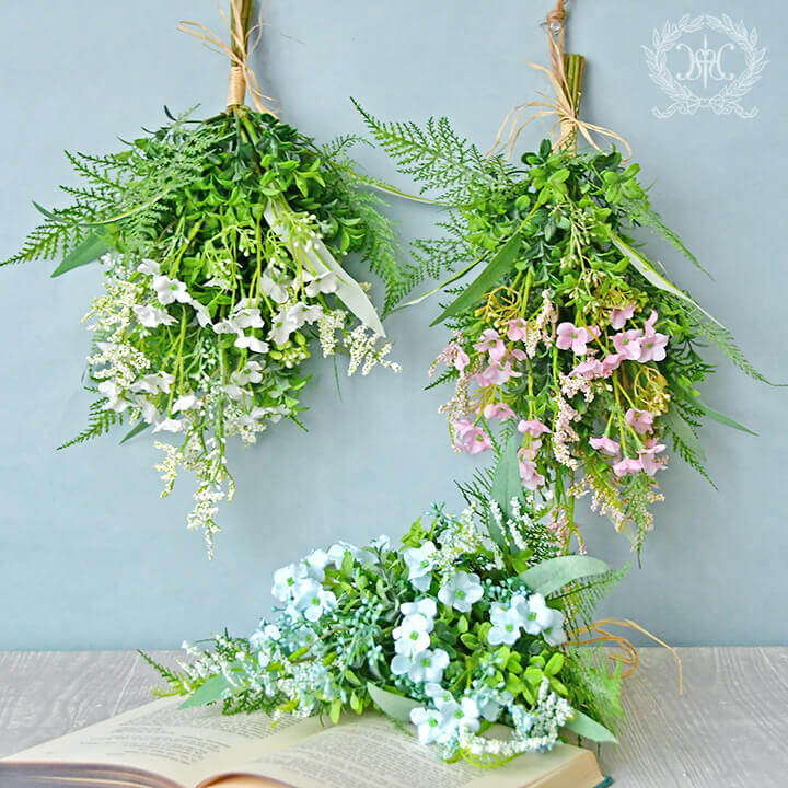 ハンギングフラワーブーケ/ピンク｜輸入雑貨の通販 | 輸入雑貨の通販