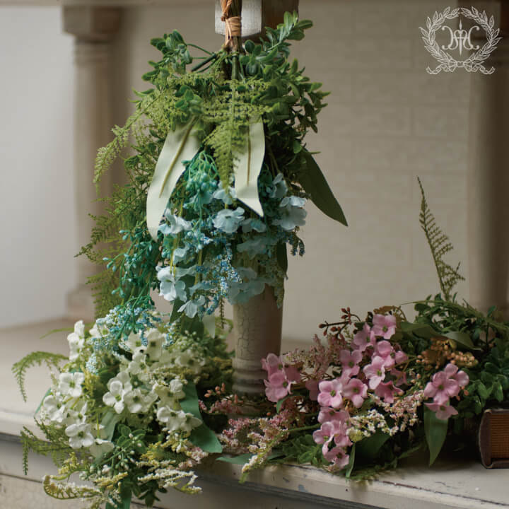 ハンギングフラワーブーケ/ピンク｜輸入雑貨の通販 | 輸入雑貨の通販