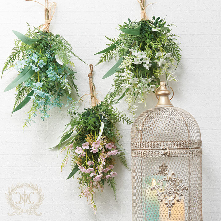 ハンギングフラワーブーケ/ピンク｜輸入雑貨の通販 | 輸入雑貨の通販