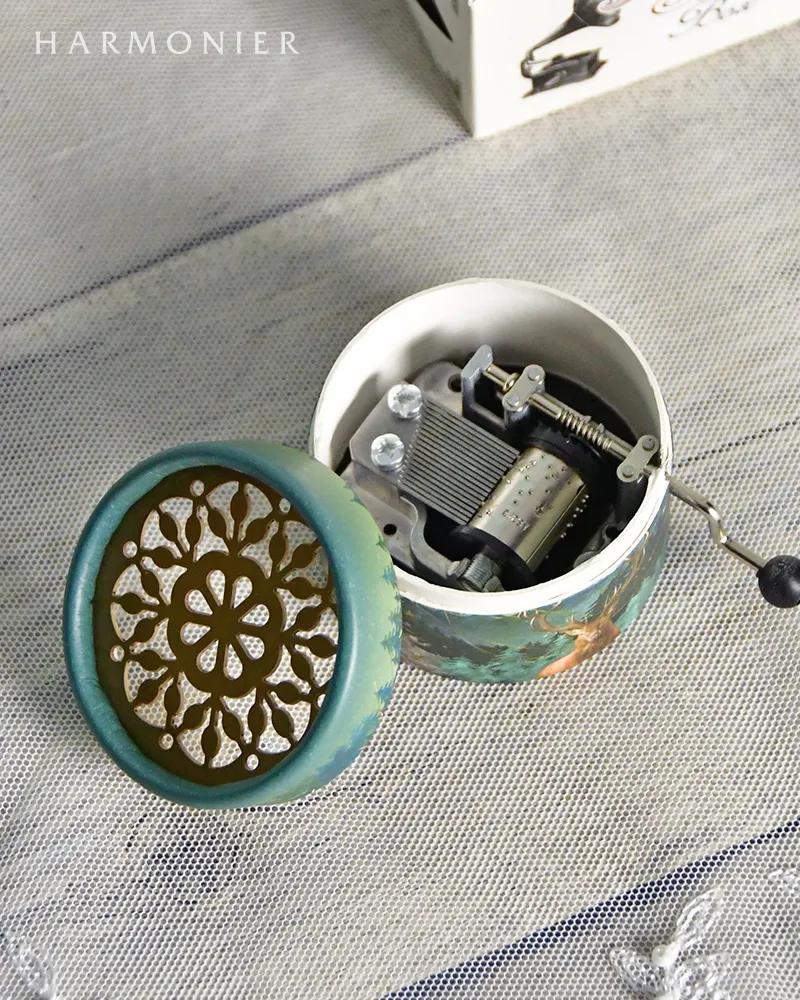 ドイツ製手巻きオルゴール/ディアー｜クリスマス雑貨の通販 ハルモニア