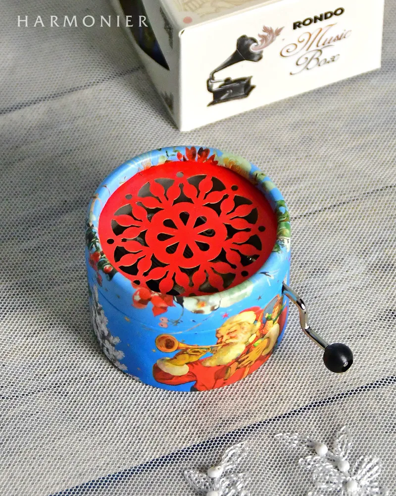 ドイツ製手巻きオルゴール/サンタクロース｜クリスマス雑貨の通販