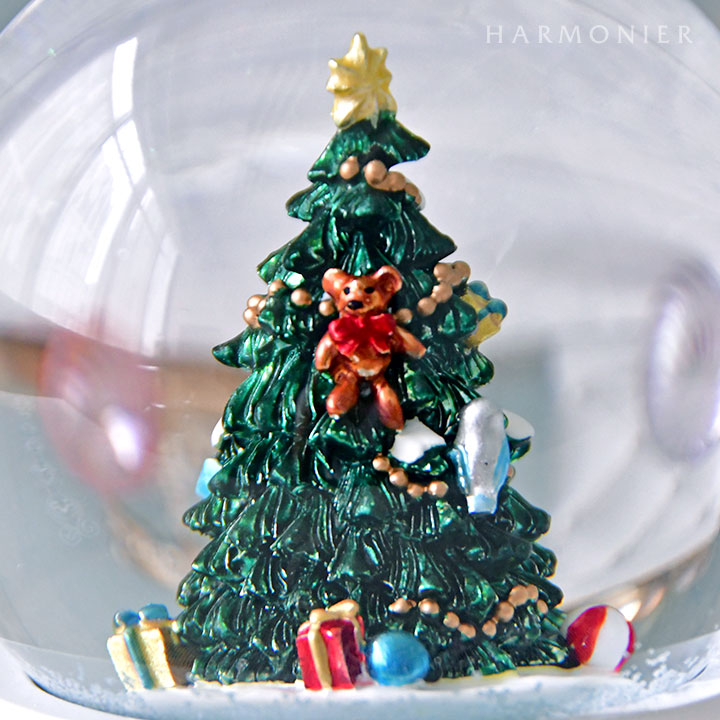 ジュエルスノードームオルゴール/ツリー｜クリスマス雑貨の通販