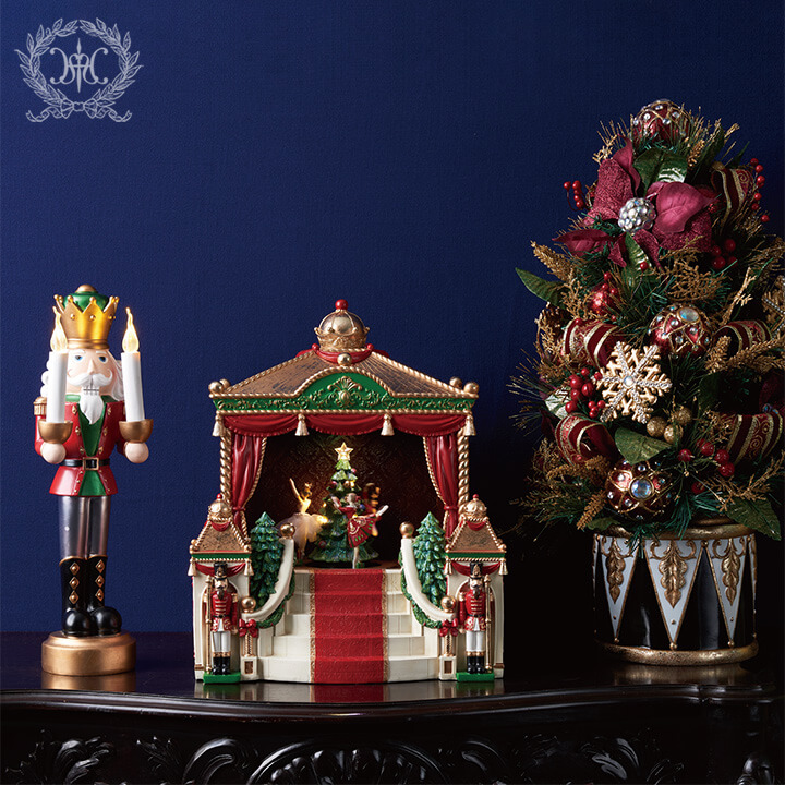 ナッツクラッカーシアターオルゴール｜クリスマス雑貨の通販