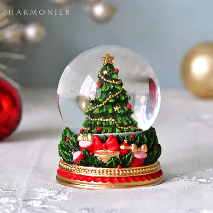 スノードーム/グリーンクリスマスツリー｜クリスマス雑貨の通販