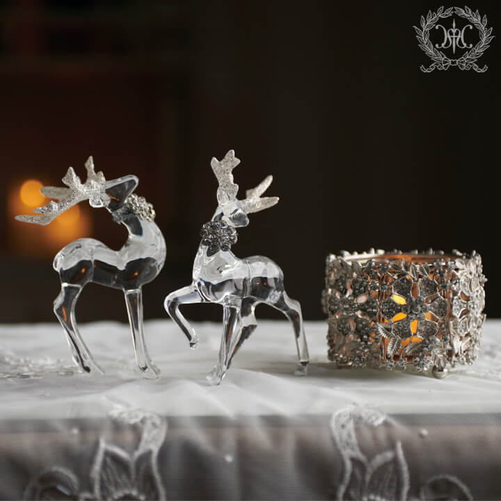 アクリルミニトナカイオブジェ｜クリスマス雑貨の通販 ハルモニア web