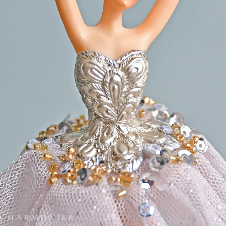 バレリーナオーナメント/グレイチュール（アンオー/アロンジェ