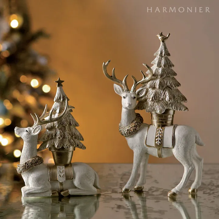 ツリーオントナカイオブジェ（スタンディング/シッティング