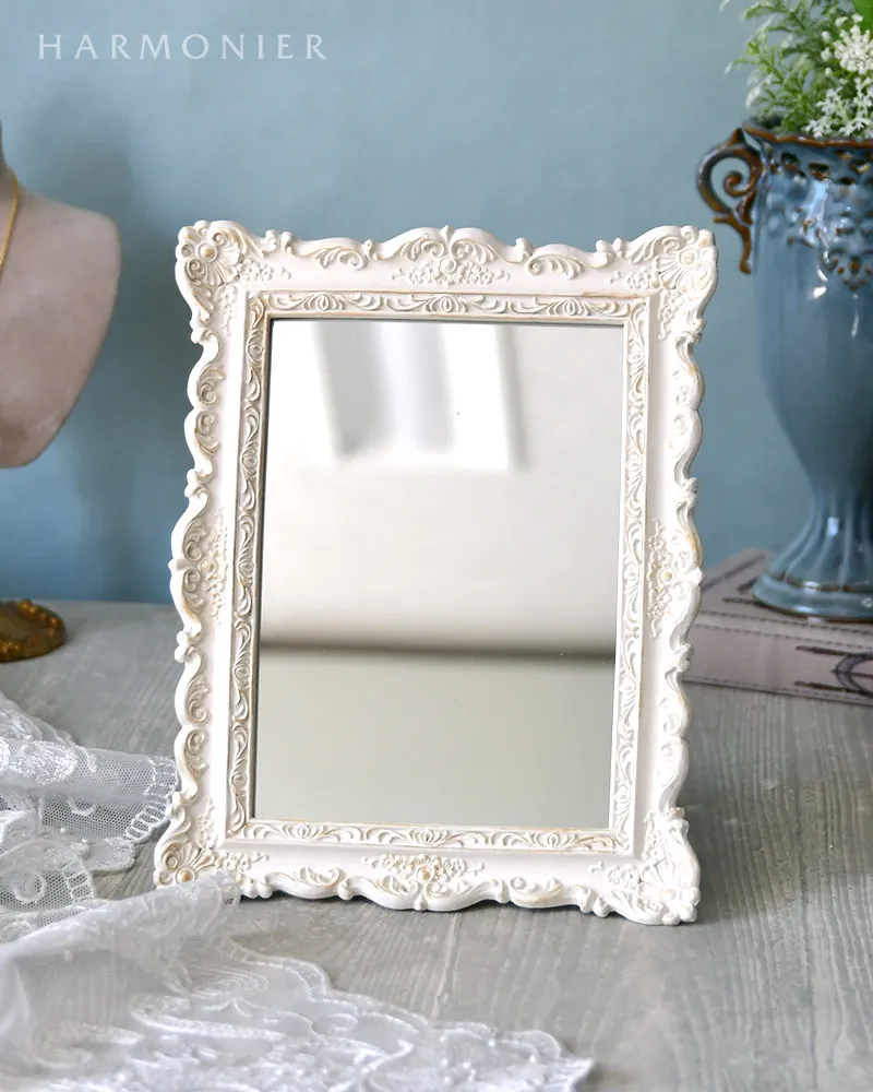 バロックスタンドミラー/ホワイト｜輸入雑貨の通販 | 輸入雑貨の通販