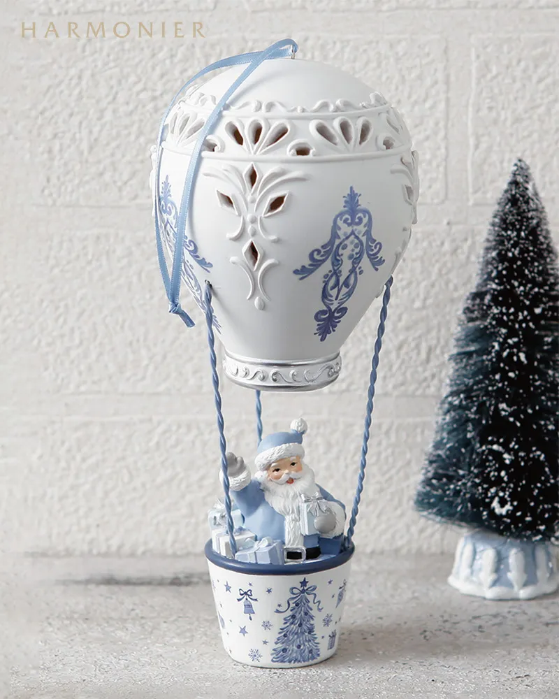 ウインターブルーエアーバルーンオーナメント｜クリスマス雑貨の通販