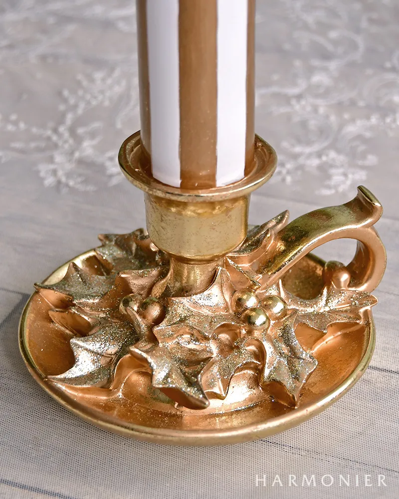 LEDキャンドルオブジェ/ストライプ｜クリスマス雑貨の通販 ハルモニア