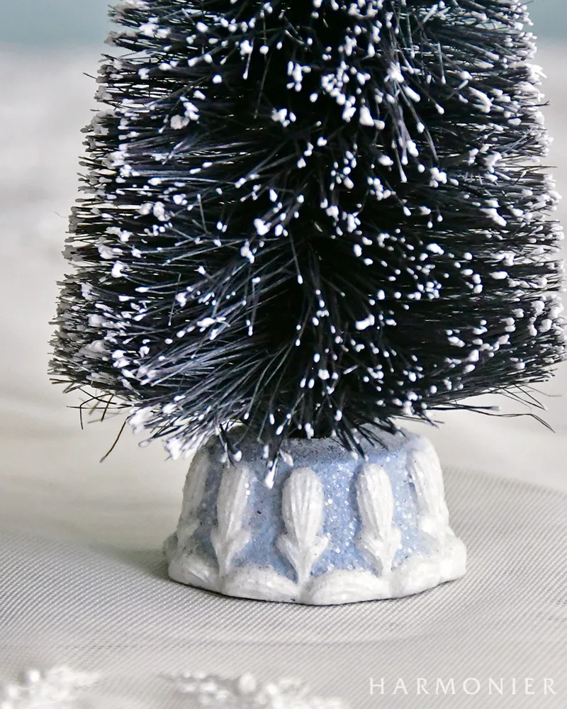 ウインターブルービレッジオブジェ6点セット｜クリスマス雑貨の通販