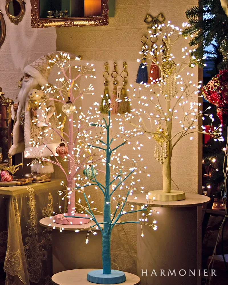ファンタジーカラーツリー60cm/ブルー｜クリスマス雑貨の通販