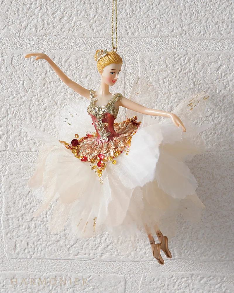 バレリーナオーナメント/フラワーワルツ｜クリスマス雑貨の通販