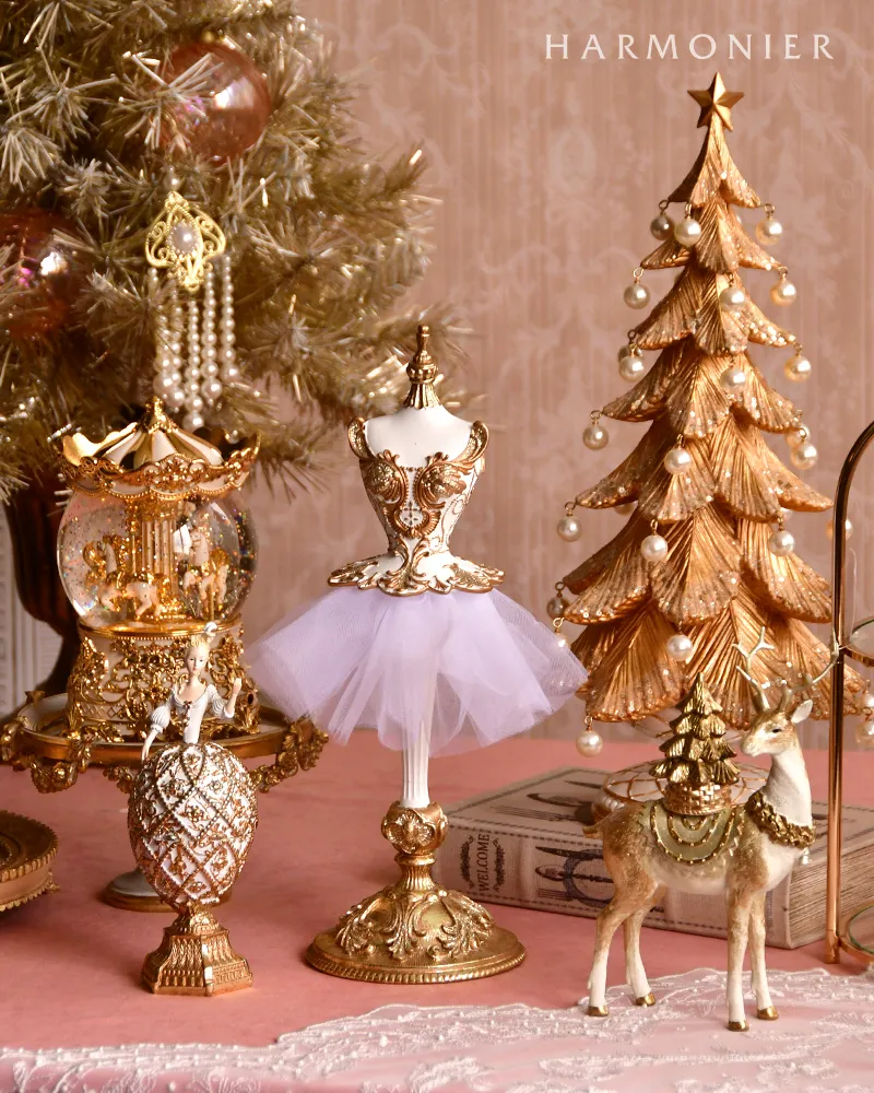 バレリーナトルソーオブジェ｜クリスマス雑貨の通販 ハルモニア web