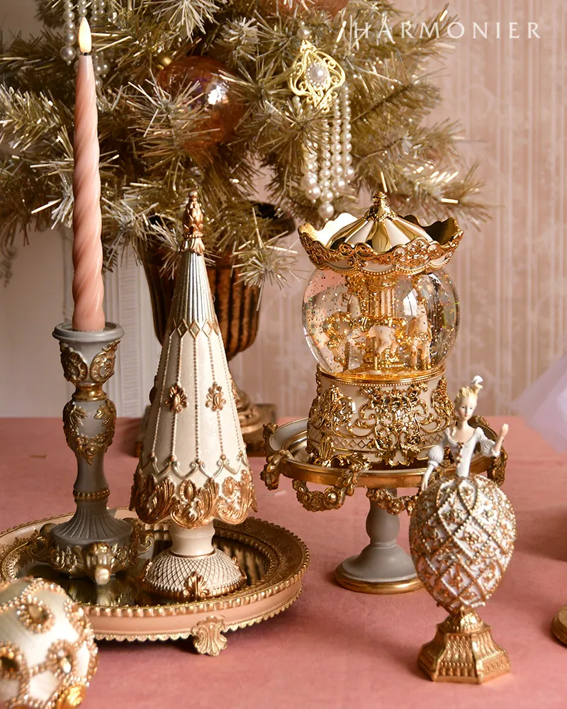 リキッドLEDスノードームカルーセル｜クリスマス雑貨の通販 ハルモニア