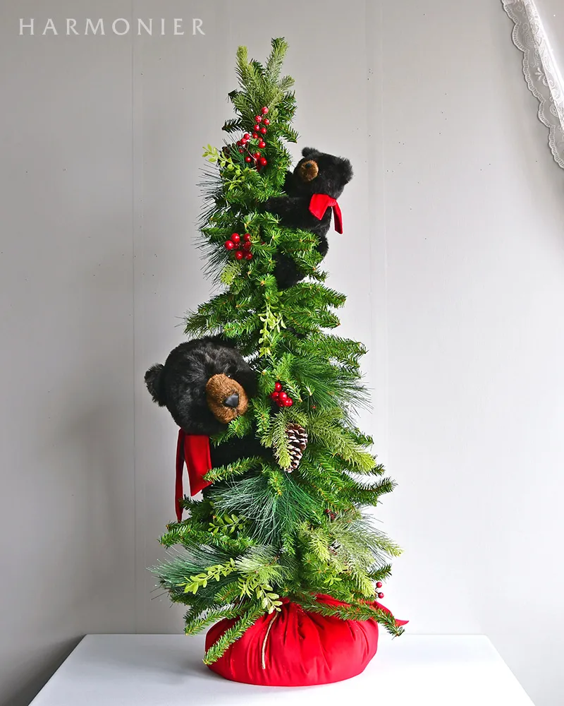 DITZ ウィンターワンダーランドツリー/ポーラーベア 110cm｜クリスマス