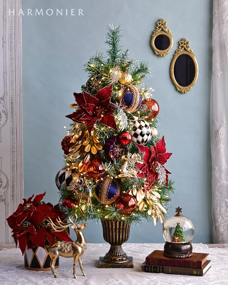 ポインセチアクリップオーナメント/レッド｜クリスマス雑貨の通販