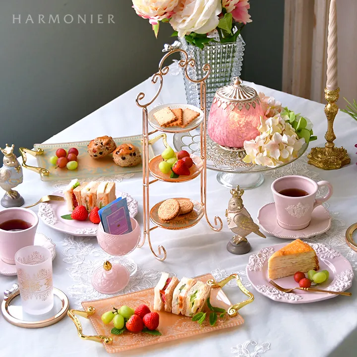 ミニョンラウンドプレート/ピンク｜輸入食器・雑貨の通販 | 輸入雑貨の