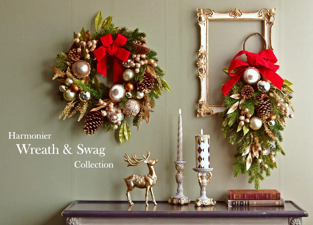 クリスマスリースの通販｜おしゃれな玄関用・北欧リース | 輸入雑貨の