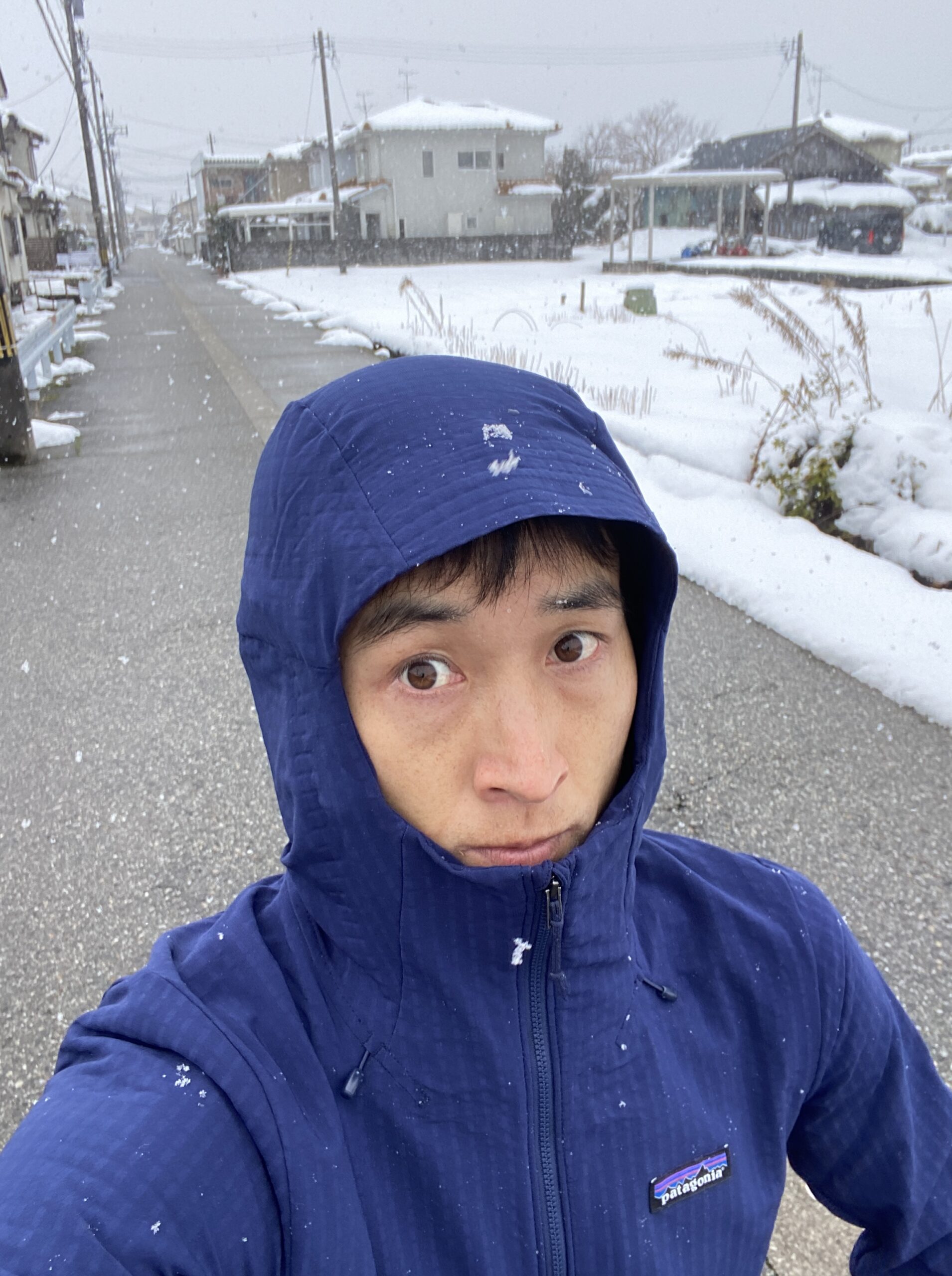 パタゴニア R1テックフェイス・フーディー】耐久性と保温性を備えた