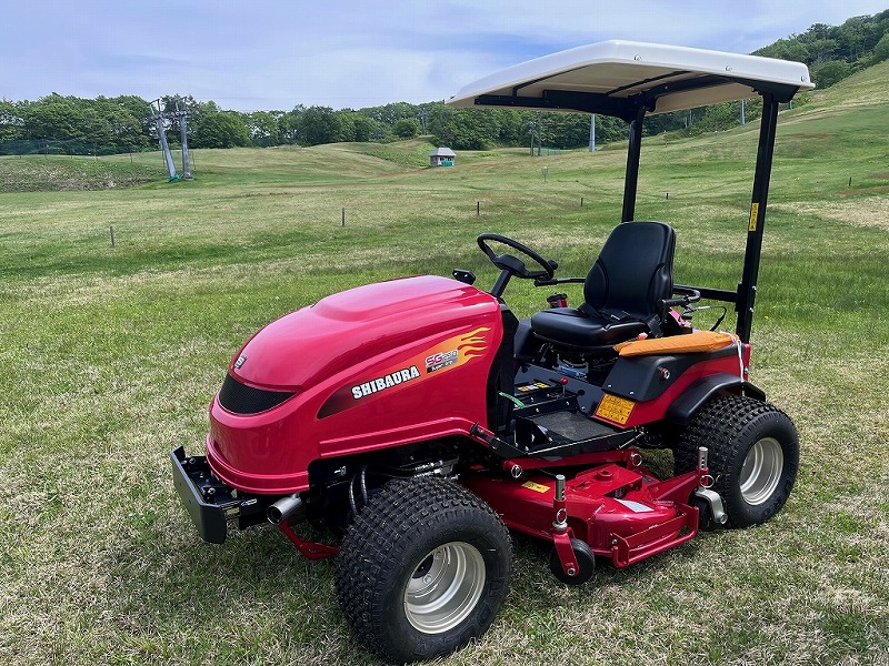 搭乗式芝刈り機 シバウラ SG250Aをご購入頂きました！ - 株式会社 橋詰