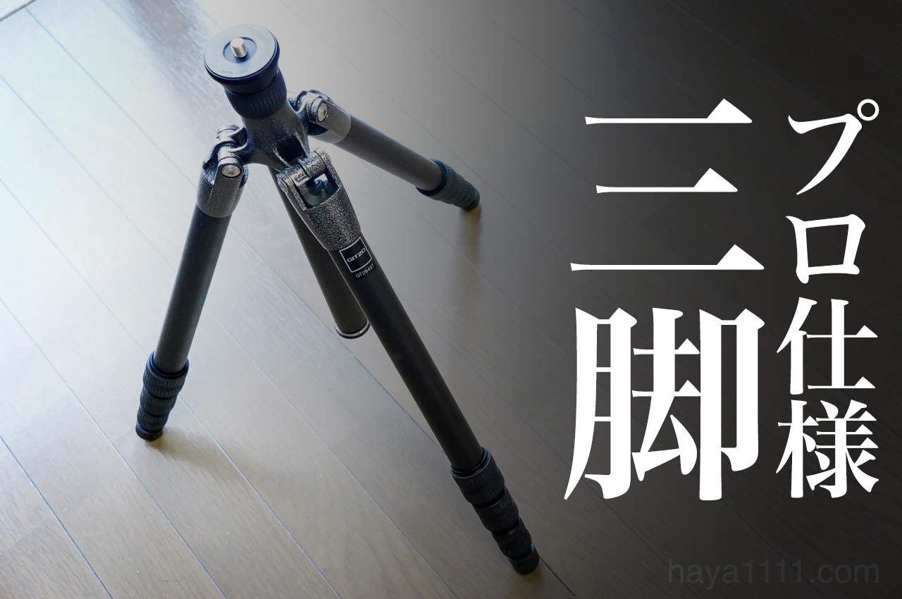HAYA技 » GITZO（ジッツオ）三脚トラベラー2型GT2542Tを購入した感想