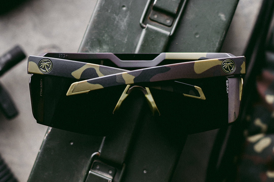 Future Tech Sunglasses: Fleck Camo Z87+