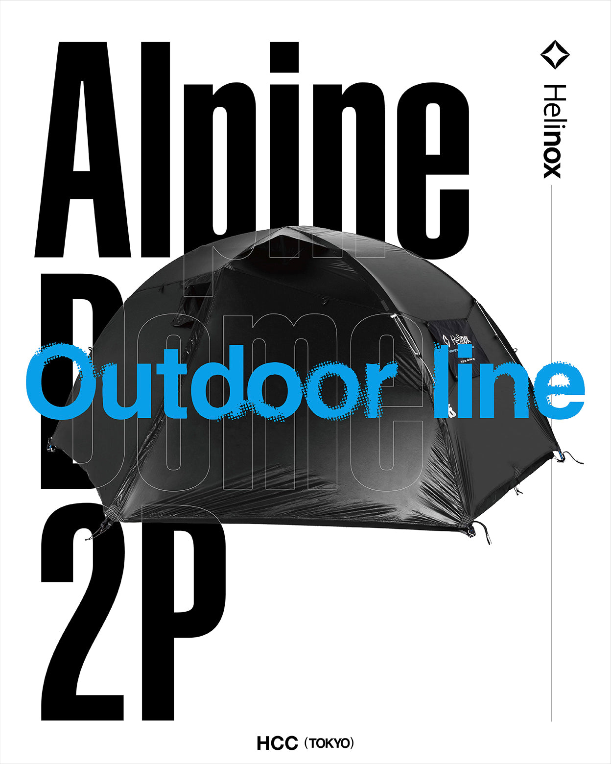 Alpine Dome 2P - Black – Helinox Japan