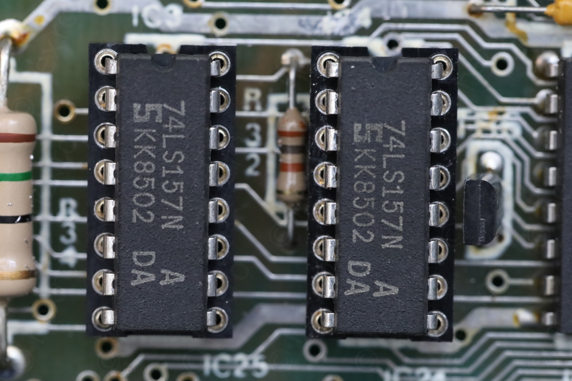 Sinclair ZX Spectrum – Addr Error IC3 / IC4 – and thus goes by