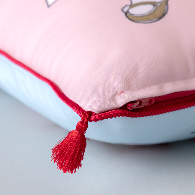 タッセルクッション ひゃっこ・たんぽぽ – ボリス雑貨店