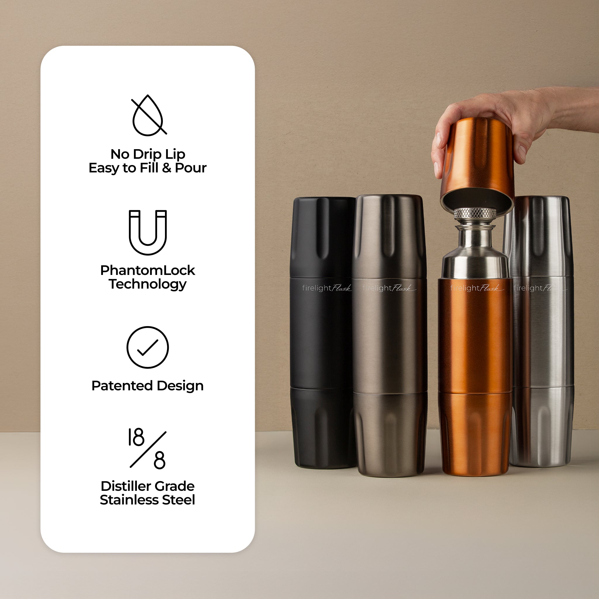 Firelight Flask® 750 Bundle - 30% OFF | High Camp Flasks