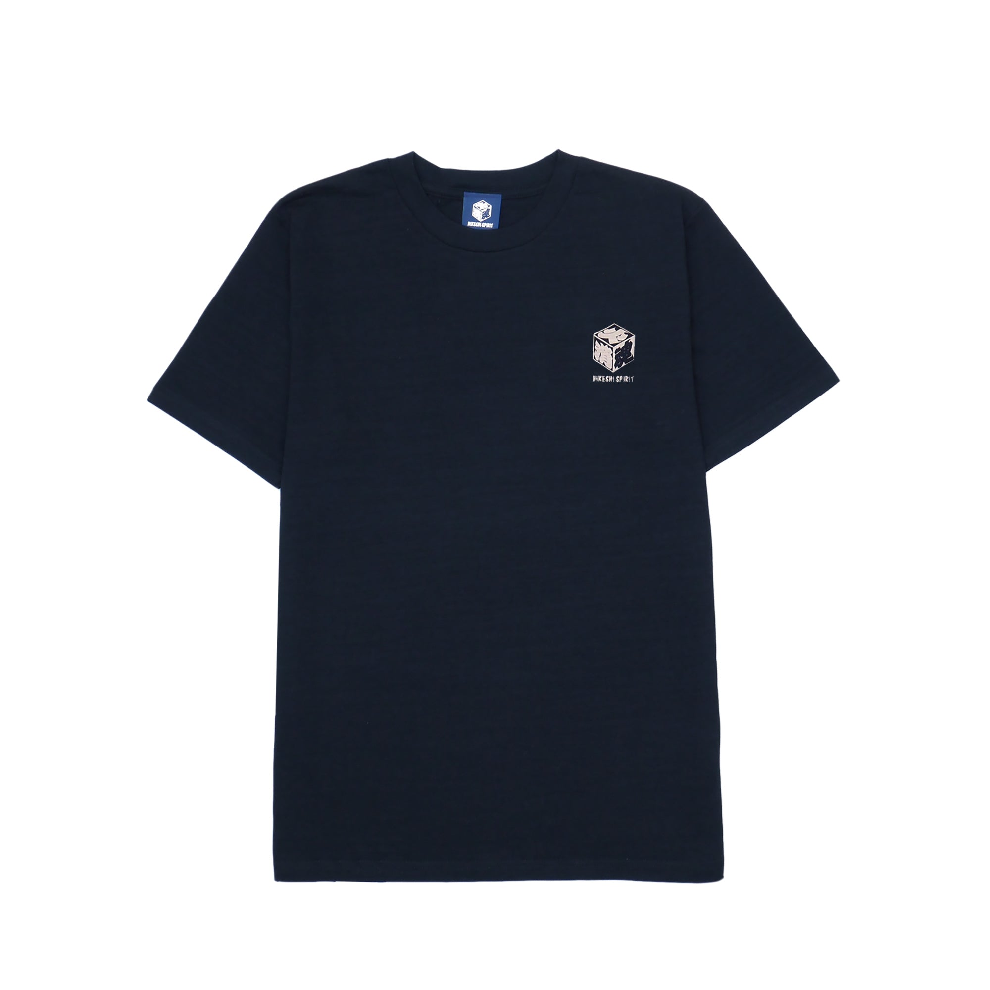 Seven -turned eighty -oak slab TEE | Never Give Up Yuzen Discharge