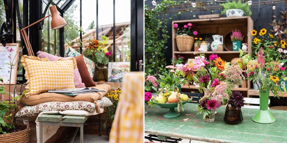 秋の庭を彩る5つの簡単スタイリング術｜ELLE DECOR [エル・デコ]