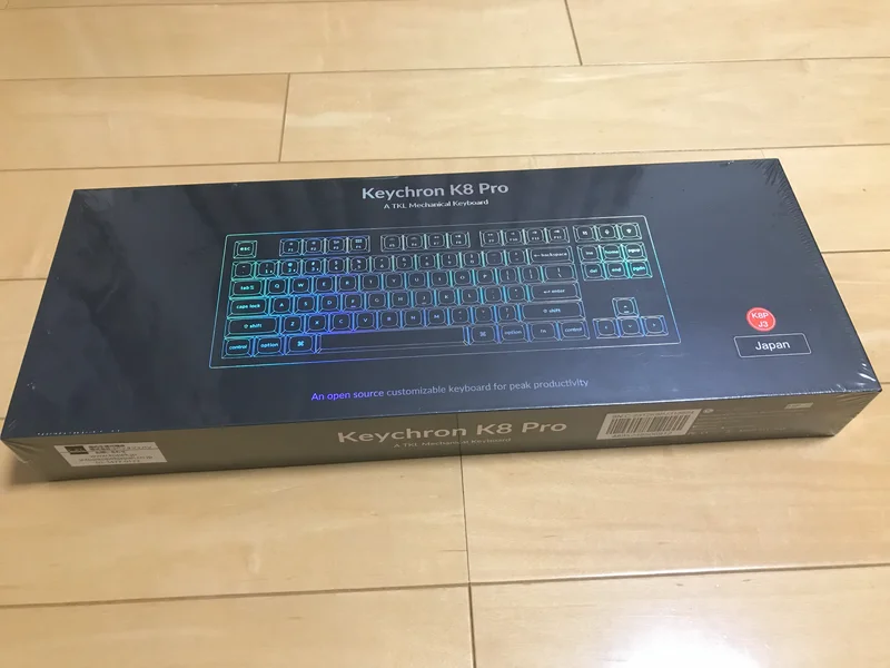 メカニカルスイッチキーボード Keychron K8 Pro US配列 茶軸 購入