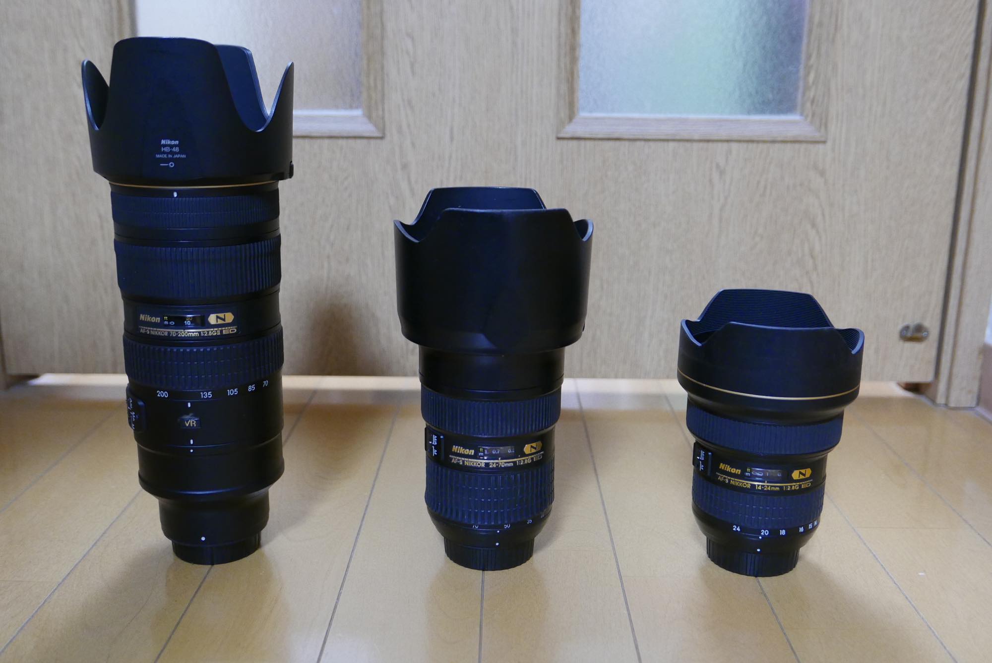 ついにNikonの大三元レンズ揃えました。 | 広く浅くときどき深く