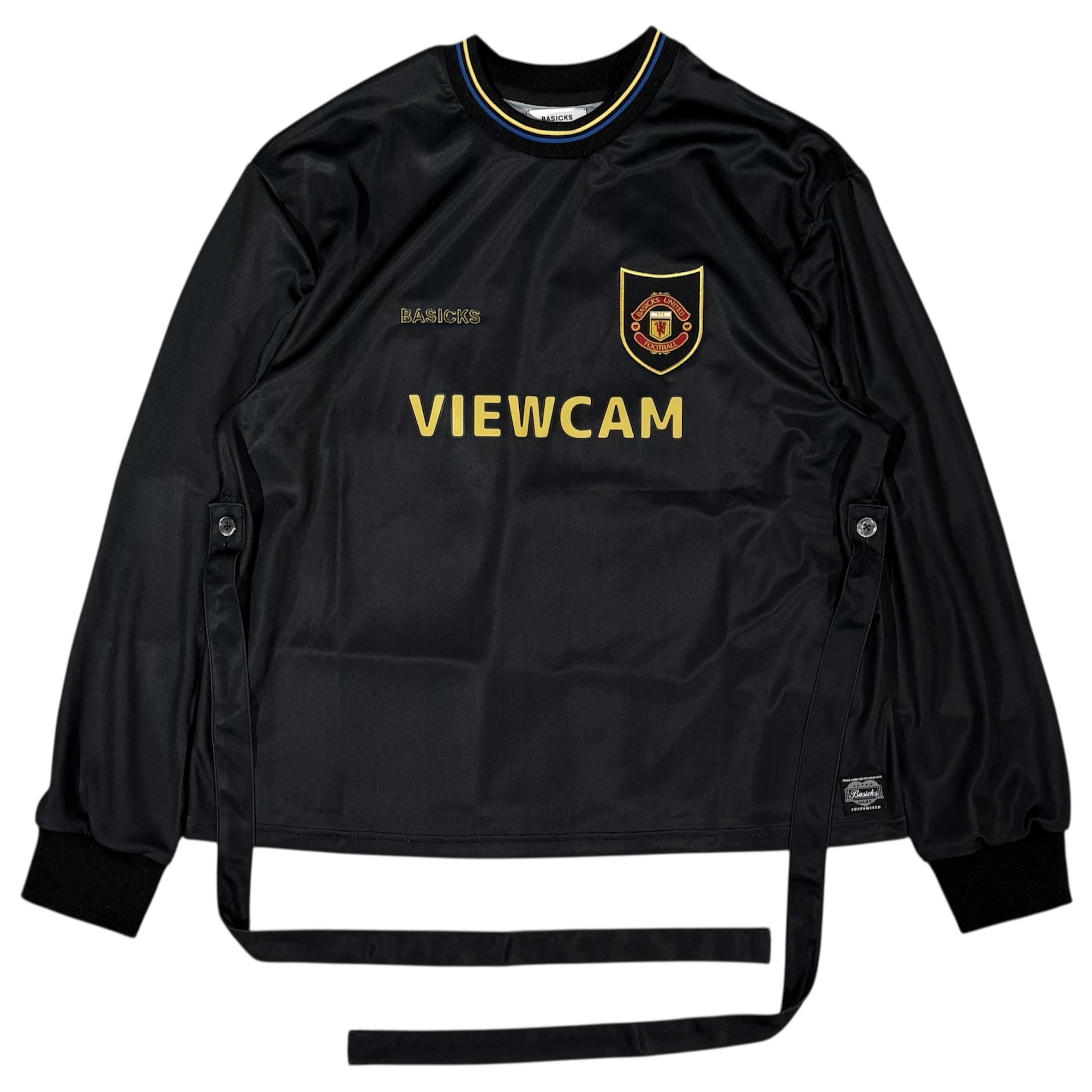 2025-26AW SEASON4.5 BASICKS 2WAY FOOTBALL T-SHIRT - BLACK 商品詳細