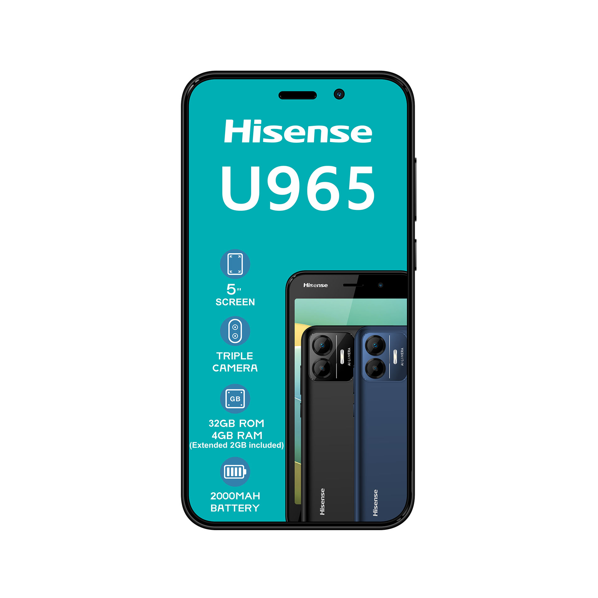 Hisense Mobile U965 Smartphone | Hisense SA