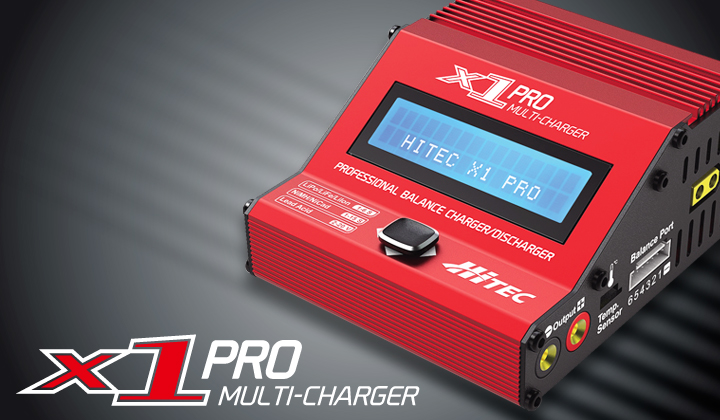 X1 PRO MULTI-CHAGER [X1プロ マルチチャージャー] 充放電器 | Hitec