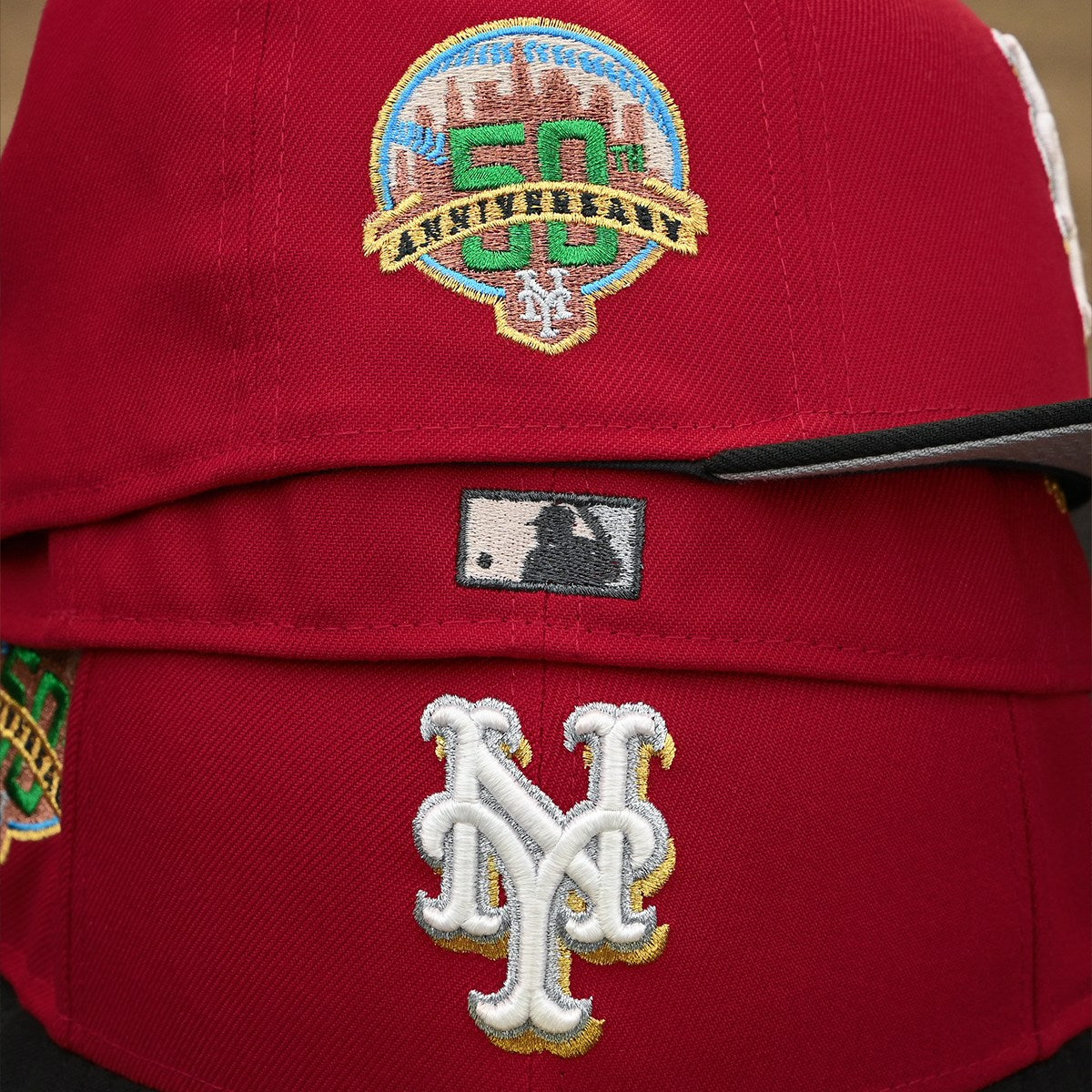 NEW ERA - New York Mets 59Fifty 50th Anniversary Front Door Red