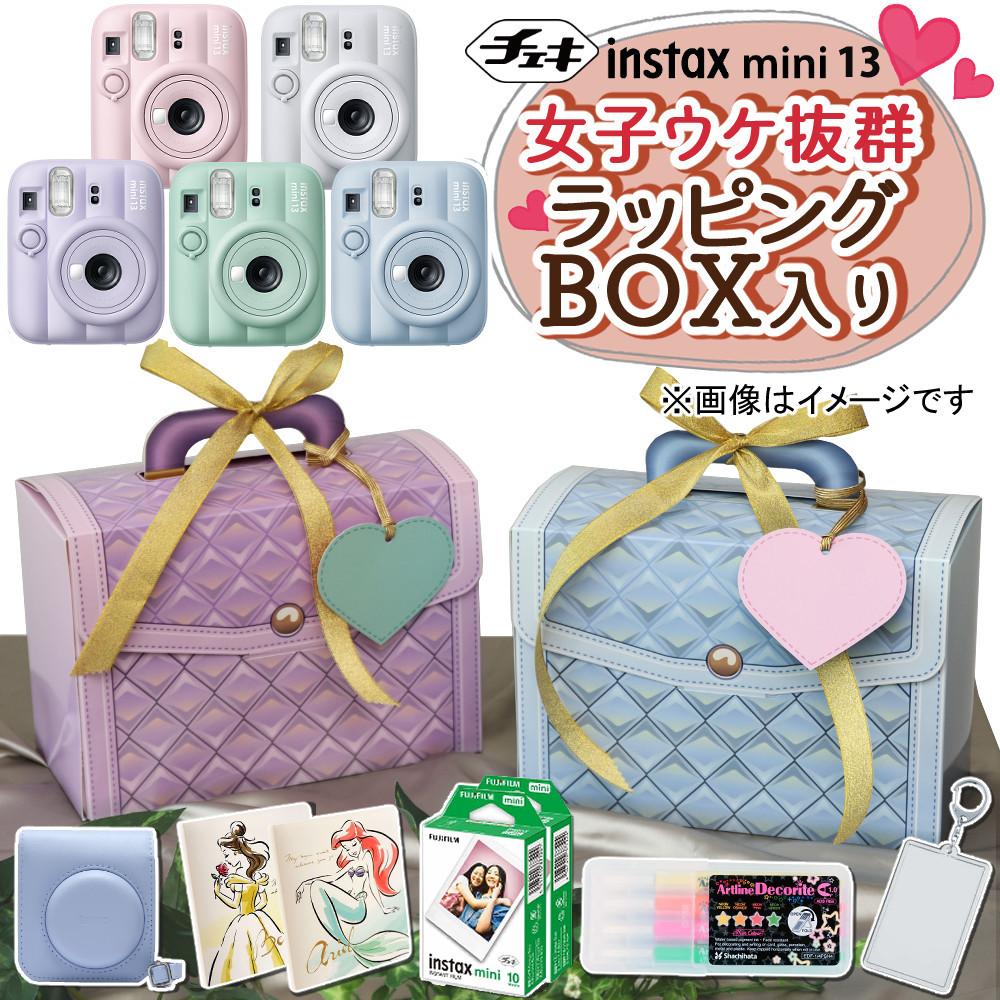 富士フイルム チェキ instax mini 12＆ケース＆フィルム20枚＆アルバム