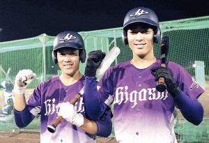 花巻東・水谷＆田村“振りまくり”…長く厳しい東北地方冬場の練習