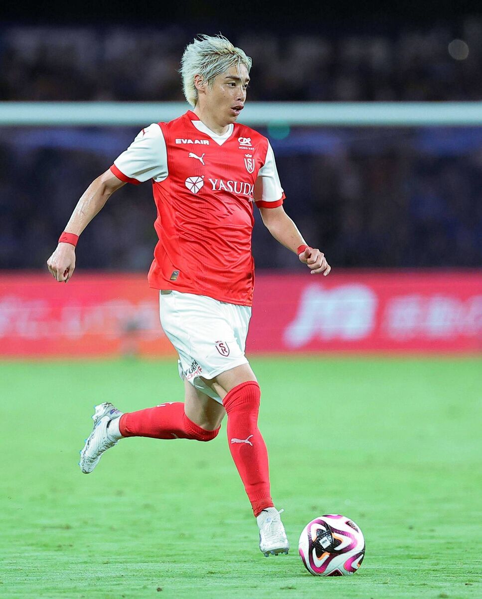 Sランスの伊東純也が今季初ゴール…復帰した日本代表で戦う最終予選に