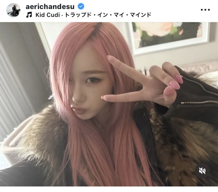 aespa・ジゼル、日本を満喫！キュートなプライベートショットを