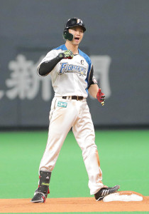 日本ハム】西川遥輝主将、猛打賞連敗止めた 札幌D有観客1勝「諦めず