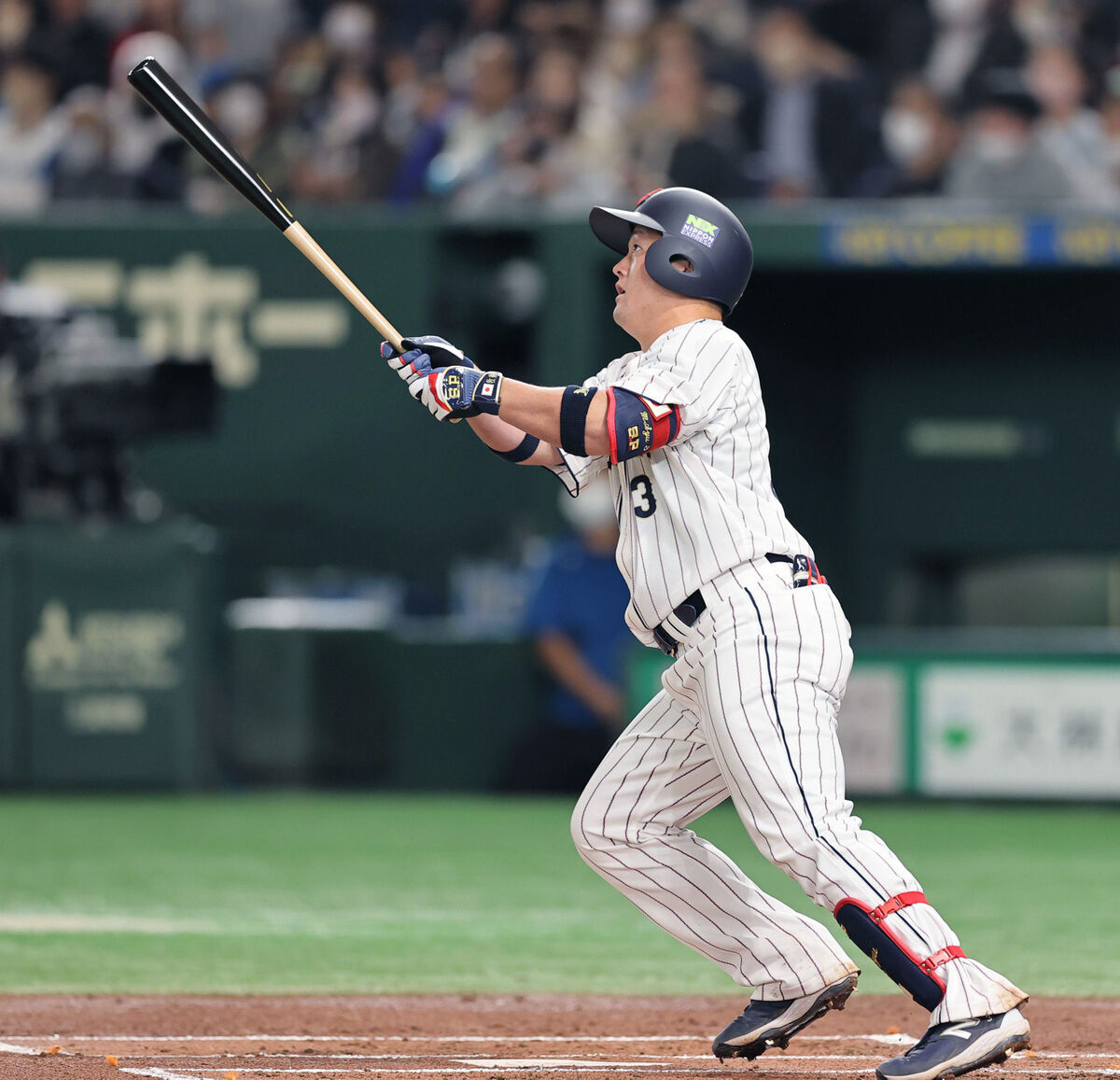 侍ジャパン】DeNA・牧秀悟 代表デビュー戦初打席初スイングで